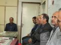 گزارش تصویری بازدید هیات رئیسه از واحد نقلیه در روز حمل و نقل